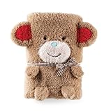 Mud Pie Baby Blanket - Monkey by Mud Pie