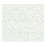 York Wallcoverings WA7727 Waverly Classics Bright Idea Wallpaper, Pale Sky/Cloud White [並行輸入品]