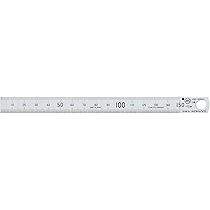 Amazon | コクヨ(KOKUYO) ステンレス直定規 C型 JIS1級 ツヤ消し 15cm