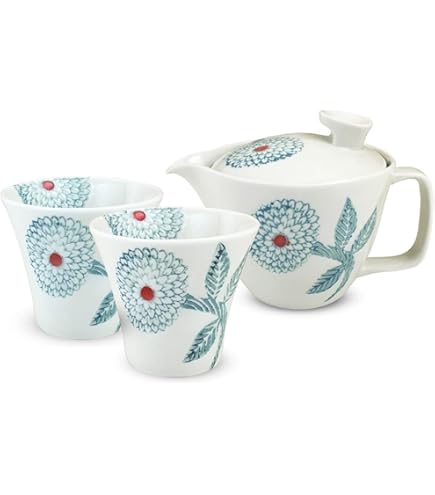 Amazon.co.jp: 京の陶器 清水焼 雲楽窯 急須 湯呑み 湯飲み ペア