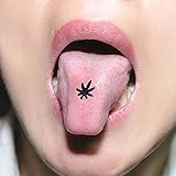 Merssavo 黒い外科的な鋼の舌のバーベルピアススタッド眉のバーTragus Nipple Ring