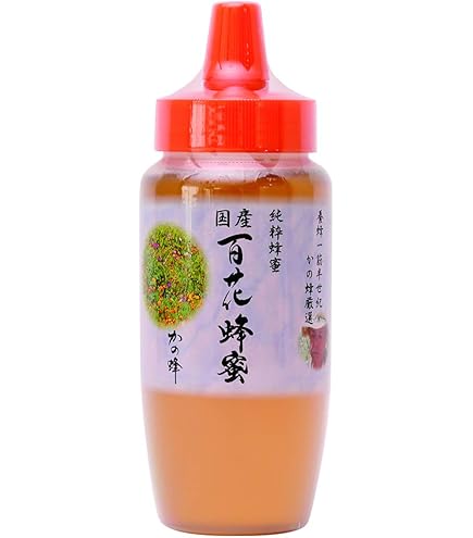 Amazon | 国産純粋はちみつ 1000g(1kg)×4本(4kg) 非加熱