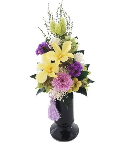 Amazon｜PURIZA プリザーブドフラワー 仏花 仏壇用 お供え花 お悔み
