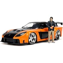 Amazon | JADATOYS 1:24 F&F HAN'S MAZDA RX-7 Veilside w/HAN