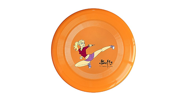 Amazon Co Jp Tezei カゼイ ベビー ペット フリスビー 投げるおもちゃ バフィーキラー 小説 イラスト かわいい オレンジ One Size 服 ファッション小物