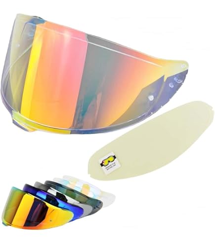 Amazon | ショウエイ(SHOEI) シールド CX-1 スモークミラー グリーン