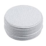 uxcell　サンディングディスク　研磨ペーパー　酸化アルミニウム　80#　127mm外径　50個入り