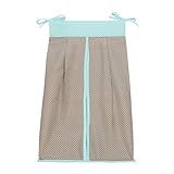 Trend Lab Cocoa Mint Diaper Stacker, Taupe by Trend Lab