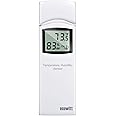 ECOWITT WN31 Wireless Multi-Channel Thermometer and Hygrometer Sensor, Temperature & Humidity Gauge with LCD Display, Remote 