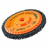 Walter FX Cleaning Abrasive Spin-On Cup Disc, Type 27, 10500 Maximum RPM, 5' Diameter x 3/4' Width, 