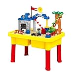 OSHIDE 子ども　赤ちゃん　おもちゃ テーブル 組立て 積み木 幼児 知育ラーニングトイ ギフト プレゼント3種類