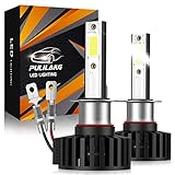 PULILANG H1 LEDヘッドライト 車用 60W 12000LM 6500K 12V/24V車対応(ハイブリッド車・EV車対応) 純