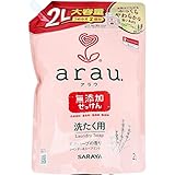 東京サラヤ アラウ. 洗たく用せっけん 液体 詰替用 ラベンダー＆スペアミント 2L (1, 2L)