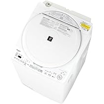 Amazon | シャープ タテ型 洗濯乾燥機 洗濯8kg 乾燥4.5㎏ 幅55.5