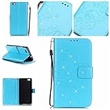 Huawei P8 Lite ケース, UNEXTATI 手帳型ケース Huawei P8 Lite ケース カバー 高品質 PUレザー 手帳型 ウォレット型 財布型 液晶保護 カード収納 スタンド機