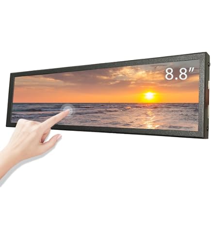 Amazon.co.jp: LESOWN 8.8インチ ウルトラワイドモニター ストレッチ