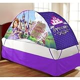 Disney Sofia the First Bed Tent with Push Light [並行輸入品]