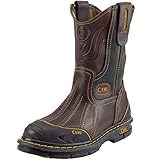 Cebuメンズbrdshark 10 " Work Boot カラー: ブラウン
