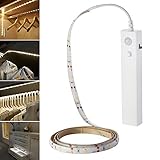 Super Junior 人感センサーライト LEDセンサーライト 貼り付け型 4×单4電池式夜間ライト 自動点滅 階段 クロゼット ロッカー 玄関
