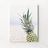 (without frame 50cm X 60cm, Pineapple-1) - ChezMax Wall Art Oil Painting on Canvas Print Artwork Pic