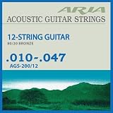 【1セット】ARIA/アリア AGS-200/12 [10-47] 12弦ギター用