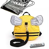 E'Plaza Bee with Wings Baby Kid Toddler Walking Safety Harness Strap Cosplay Backpack Reins Bag (gra