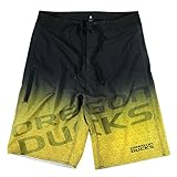 KLEW NCAA Oregon Ducksグラデーションボードショーツ L グリーン
