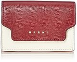 [マルニ] 三つ折り財布 PFMOW02U23-LV520 TrunkSlg レディース ChinaRedShellPalePeach [並行輸入品]