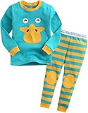 [Vaenait Baby]キッズ子供ベビー服綿100％ルームウェア長袖パジャマ寝間着上下セット Tie Ducky XL