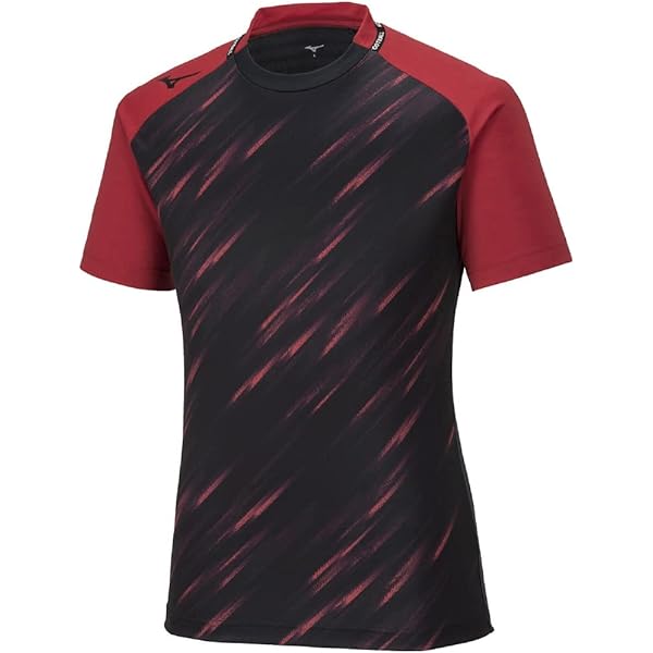 Mizuno EFC 半袖サッカーウェア 黒/赤 Sサイズ Mizuno EFC 半袖サッカーウェア 黒/赤 Sサイズ