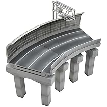 TOMYTEC 建物コレクション 高速道路 模型 1/150 3個セット 建物コレクション 高速道路カーブセット ジオコレ 1/150スケール