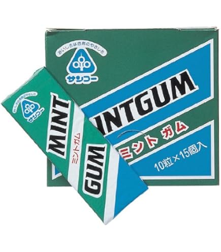 Amazon | サンコー りんごガム 10粒×15個 | ムソー | ガム 通販