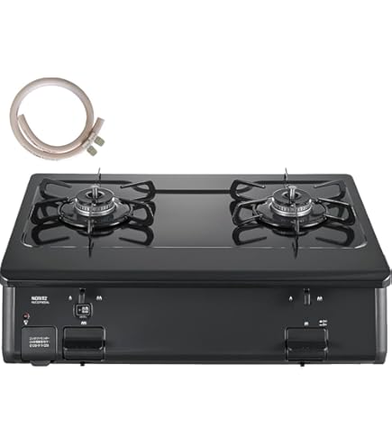 Amazon.co.jp: ノーリツ テーブルコンロ 都市ガス用 NLC2296QBAL 