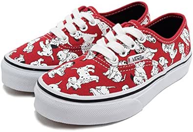 Amazon バンズ Vans スニーカー キッズ 子供用 ディズニー オーセンティック ダルメシアンズ レッド コラボ 17cm Vans バンズ シューズ バッグ