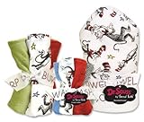 Trend Lab Dr. Seuss Cat in the Hat 3pc Bouquet Set with Hooded Towel Wash Cloth and Burp Cloth by Tr