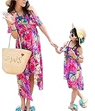 Aセットof Seaボヘミアスタイルファミリドレスfor Mother & Daughter