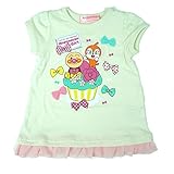 アンパン 天竺 裾シフォンチュニック 半袖Ｔ クリーム◇80cm