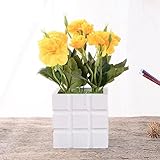 suyunyuan花人工プラスチックPotted花シミュレーション植物シリーズコレクション One Size イエロー 555674707377