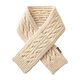 MIKIHOUSE(ミキハウス)ケーブル編み ニットマフラー サイズ無し,アイボリー