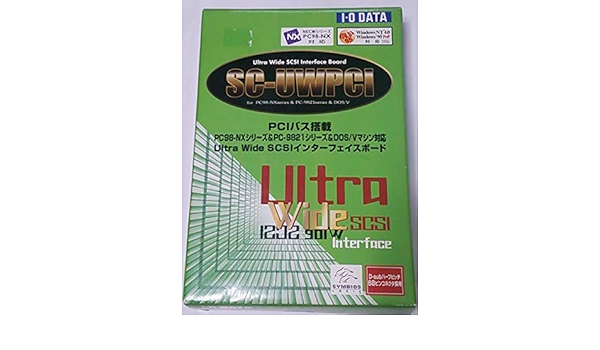 Amazon Co Jp Pc 9821 Dosv対応 I O Data Sc Uwpci Pciバス用 Ultra Winde Scsiインターフェイスカード パソコン 周辺機器