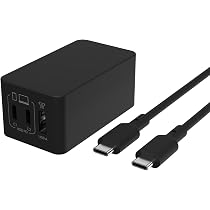 Amazon | ドコモ純正 3ポートACアダプタ02M ブラック 最大65W 充電器
