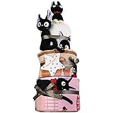 出産祝い スタジオジブリ 魔女の宅急便 ジジ 超豪華3段 おむつケーキ パンパース テープタイプ S 男女兼用