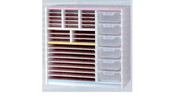 ☆夢画材 画板整理棚 40段 アルミ製 SN-画板・合板製4切用 zk-37382 10