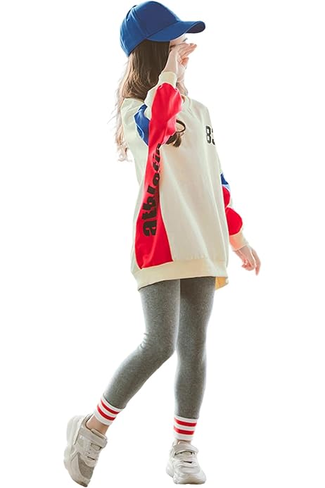 Amazon | [KOPYUFVA]子供服女の子上下 2点セットキッズガールズトップ  