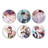 A3 倉橋トモ先生 01 缶バッジ 65mm BAT-KHT-01 6種入りBOX‎