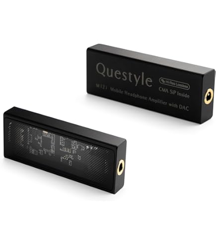 Amazon.co.jp: Questyle M12 ヘッドフォンアンプ USB DAC アンプ 3.5mm