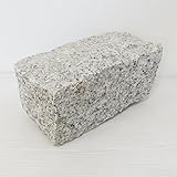 ［ピンコロ 割肌 白御影石］建材石材花崗岩敷石ピンコロgtp17