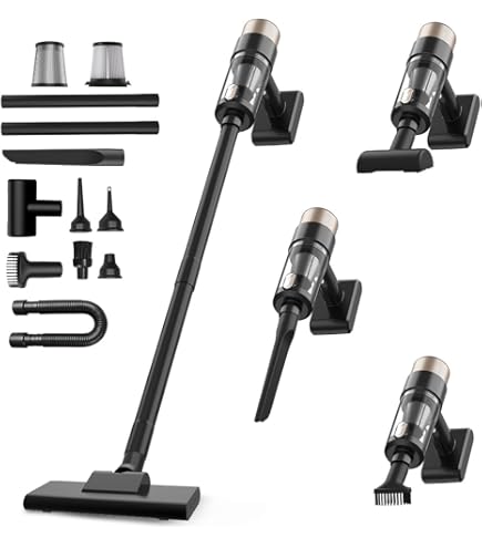 Amazon | 掃除機 コードレス【2026革新版！衝撃の45000pa超強力吸引