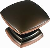 Hickoryハードウェアp2163-obh euro-contemporaryコレクション1.5 inch long正方形形状キャビネットノブ、オイル研磨ブロンズHighlighted仕上げ