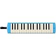 ヤマハ YAMAHA PIANICA ピアニカ 鍵盤ハーモニカ 32鍵 ブルー P-32E 子どもたちの使い勝手を追求した 同系色のプラスチック製ハードケース付属 1) ブルー